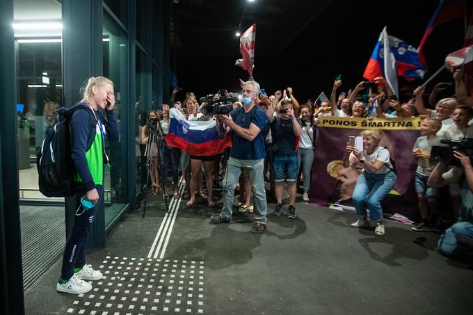 Janja Garnbretova ima velike načrte do olimpijskih iger v Parizu. | Foto: Grega Valančič/Sportida