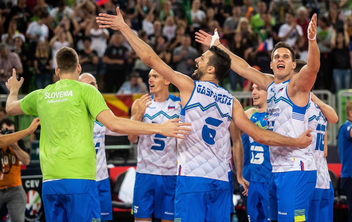 EuroVolley: Slovenija - Turčija | Slovence čaka začetek in pol. Družba na Poljskem bo res smetana evropske odbojke. | Foto Grega Valančič/Sportida