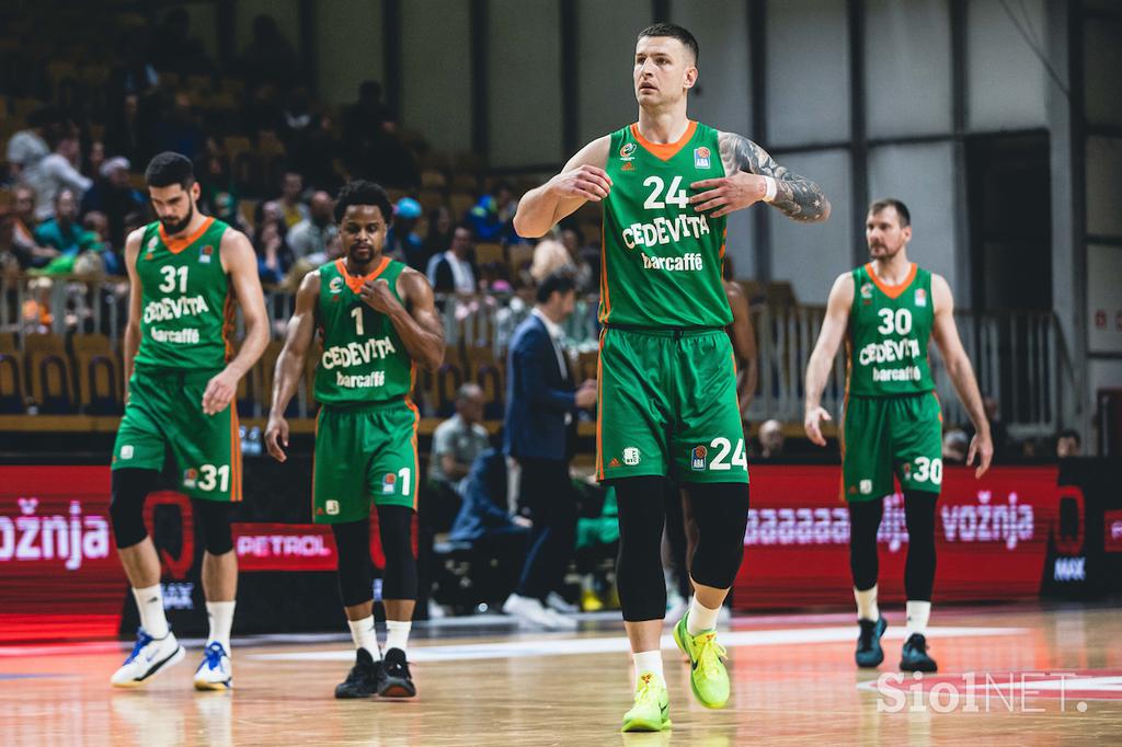 Liga ABA, četrtfinale: Cedevita Olimpija - Igokea, Tivoli