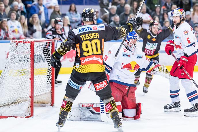 Red Bull Salzburg Vienna Capitals | Dunajčani so po podaljšku strli Salzburg in v seriji na štiri zmage povedli z 2:0. | Foto Sportida