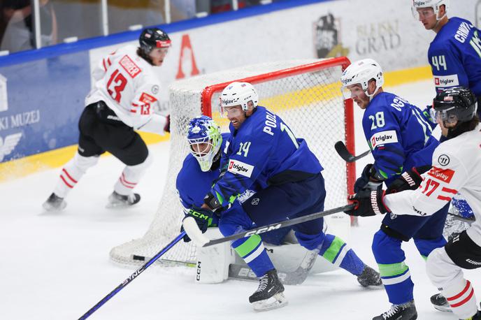 Slovenska hokejska reprezentanca : Avstrija | Slovenci so danes na Bledu izgubili prvo pripravljalno tekmo proti Avstrijcem. | Foto www.alesfevzer.com