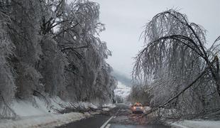 Preden se usedete za volan, ne pozabite preveriti stanja na cestah