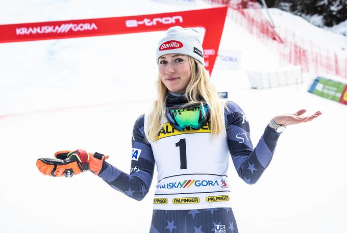 Mikaela Shiffrin je prva dama smučarske karavane. | Foto: Vid Ponikvar/Sportida