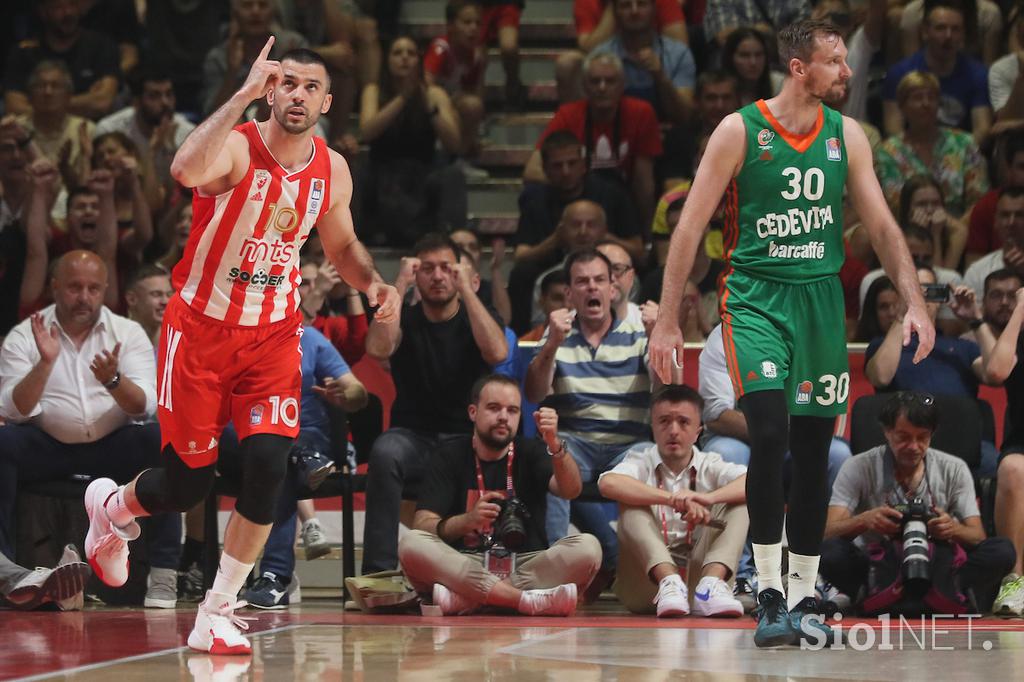 Crvena zvezda : Cedevita Olimpija, liga ABA, polfinale 3. tekma