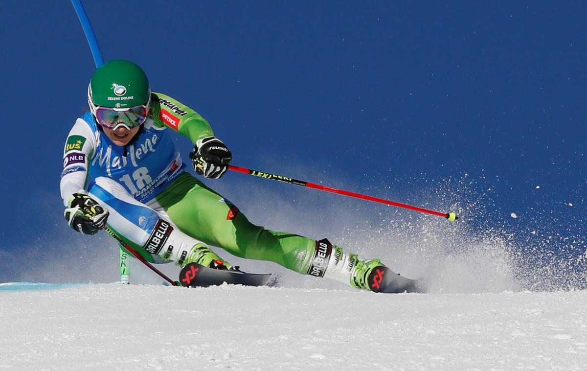 Tina Robnik | Tina Robnik še daleč od tekmovalne akcije. | Foto Reuters