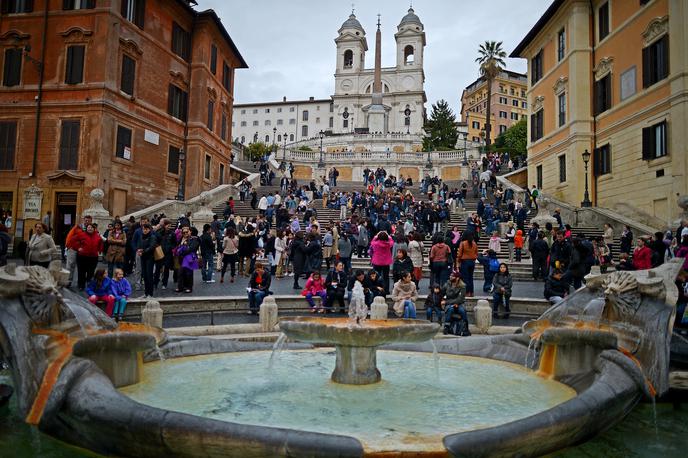 Rim, turisti | Foto Getty Images