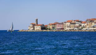 Občina Piran želi z odlokom uzakoniti izplakovanje pasjega urina in prepoved rezervacije prostora na plažah