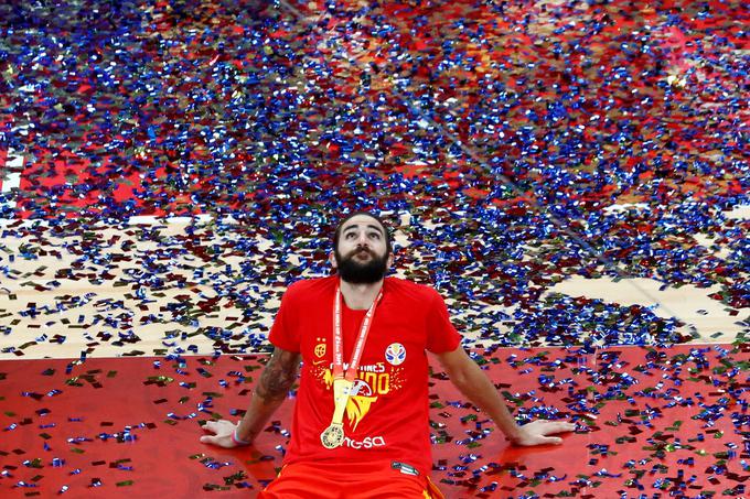 Španec Ricky Rubio je bil izbran za najboljšega posameznika turnirja. | Foto: Reuters