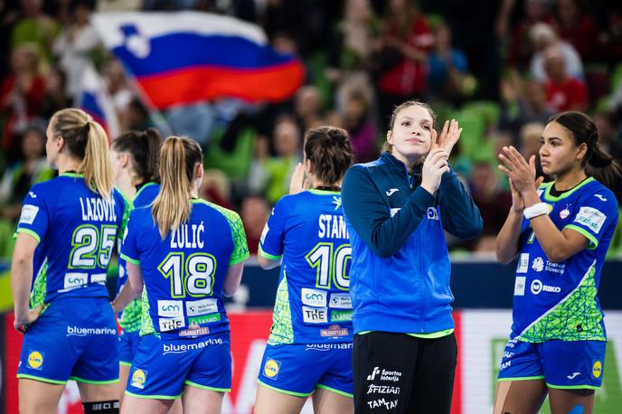 EHF Euro2022: Slovenija - Madžarska, slovenska ženska rokometna reprezentanca Maja Vojnović | Slovenske rokometašice so dobile kvalifikacijske tekmice za EP 2024. | Foto Grega Valančič/Sportida