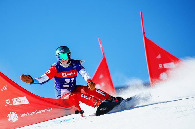 Kummerjeva lani na svetovnem prvenstvu v alpskih deskarskih disciplinah na Rogli. | Foto: Guliverimage/Vladimir Fedorenko