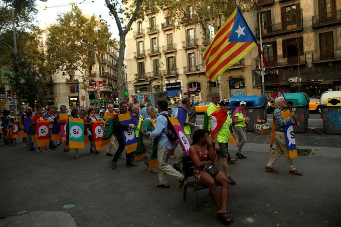 Katalonija protesti | Foto: Reuters