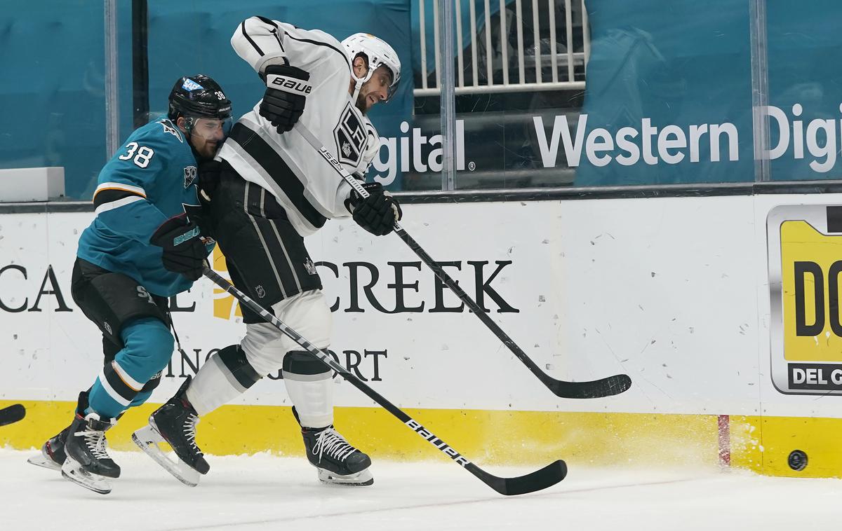 San Jose Sharks Los Angeles Kings Anže Kopitar | Anže Kopitar je bil s soigralci še drugič zapored neuspešen. | Foto Guliverimage