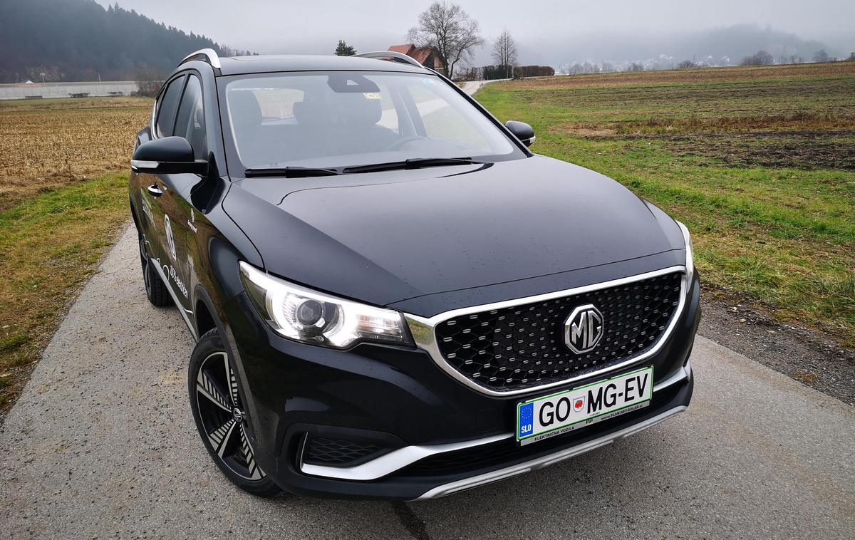 MG ZS EV | Foto Gregor Pavšič