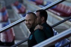 Iniesta kamen spotike za trenerski odhod