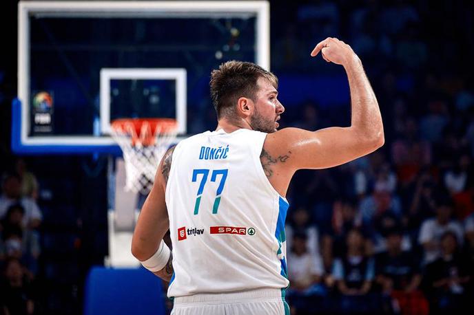 slovenska košarkarska reprezentanca Slovenija : Venezuela SP 2023 Luka Dončić | Luka Dončić je na prvem obračunu dosegel 37 točk. | Foto FIBA