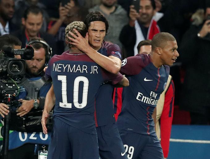 Pustite Bayern, v Evropi ni ekipe, ki bi lahko povsem uspešno zajezila plaz, ki nastane, ko se v dir spusti trojček Cavani-Neymar-Mbappe. | Foto: Reuters