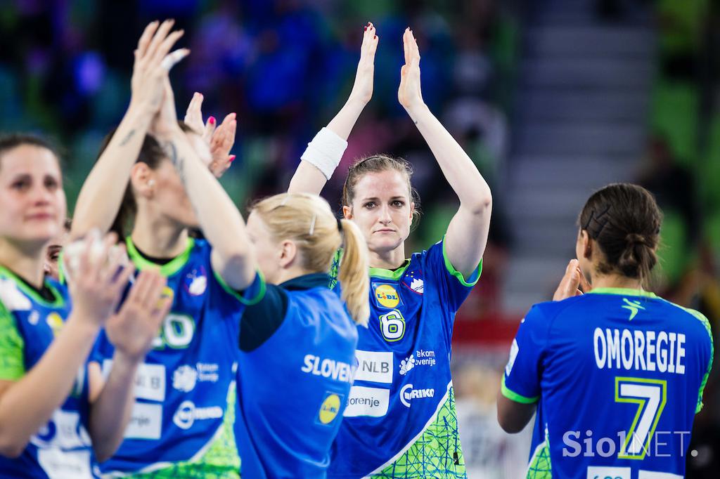 EHF Euro2022: Slovenija - Madžarska, slovenska ženska rokometna reprezentanca