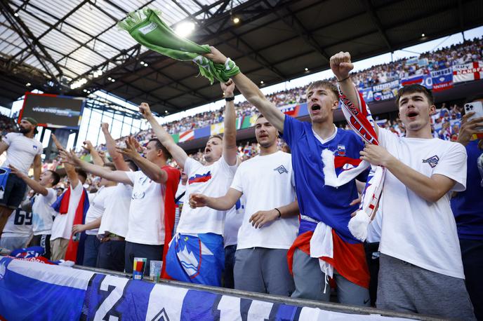 Euro 2024 Slovenija Anglija navijači | Foto Reuters