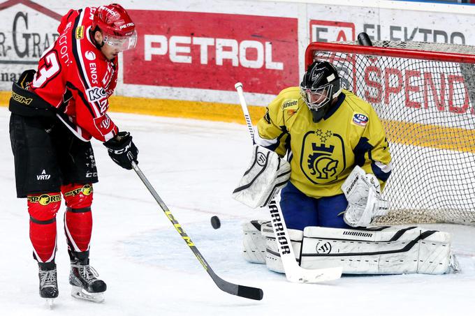 Lani je, oblečen v celjski dres, Jeseničanom povzročal nemalo težav v polfinalu državnega prvenstva, zdaj komaj čaka, da derbi z Olimpijo doživi v rdečem dresu. | Foto: Matic Klanšek Velej/Sportida