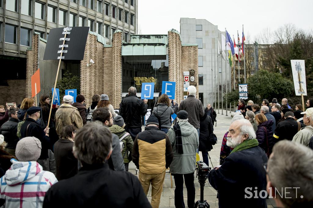 Protest Assange