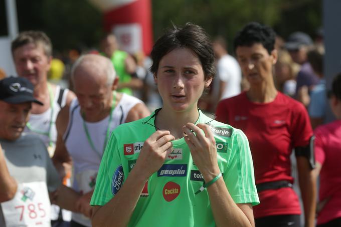 Cene Prevc se je Triglav teka udeležil v več vlogah. Kot tekač in kot podeljevalec nagrad najboljšim. | Foto: Matej Leskovšek