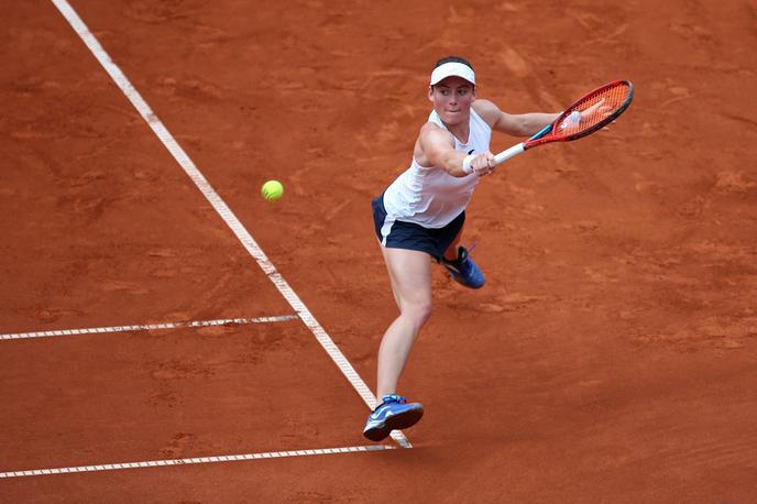 Tamara Zidanšek | Tamara Zidanšek je presenetljivo izgubila četrtfinalni obračun peščenega turnirja v Hamburgu. | Foto Guliverimage