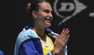 Sabalenka ostaja številka ena, najboljša Slovenka na 154. mestu