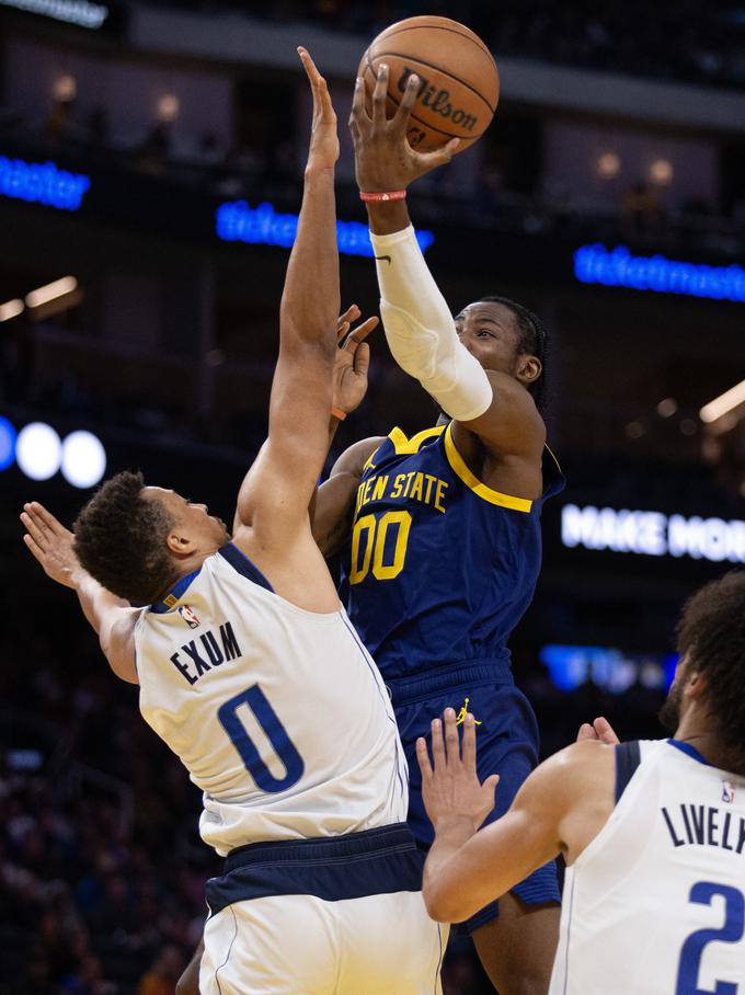 Dante Exum Golden State Warriors Jonathan Kuminga | Foto: Reuters