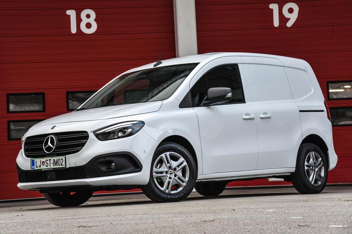 Mercedes-benz citan | Citan je najmanjši Mercedesov dostavnik, ki bo proti koncu leta dobil tudi električno različico. | Foto Paušer Boštjan