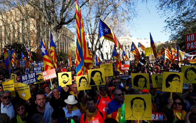 Madrid Španija Katalonija protesti | Foto: Reuters