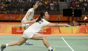 Japonkama zlato v badmintonskih dvojicah