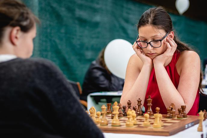 Zala Urh, šah | Zala Urh je na mladinskem SP le za las zgrešila bron. | Foto Blaž Weindorfer/Sportida