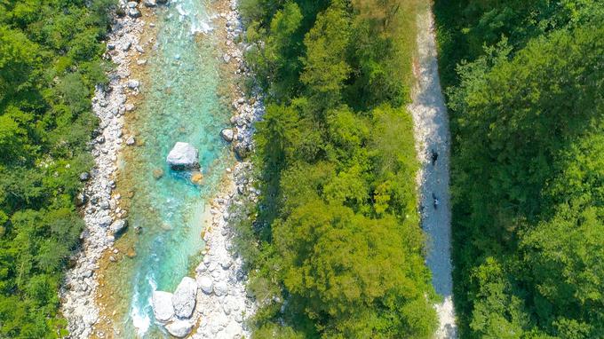 V okolici Soče boste našli številne kolesarjem dostopne kotičke. | Foto: Shutterstock