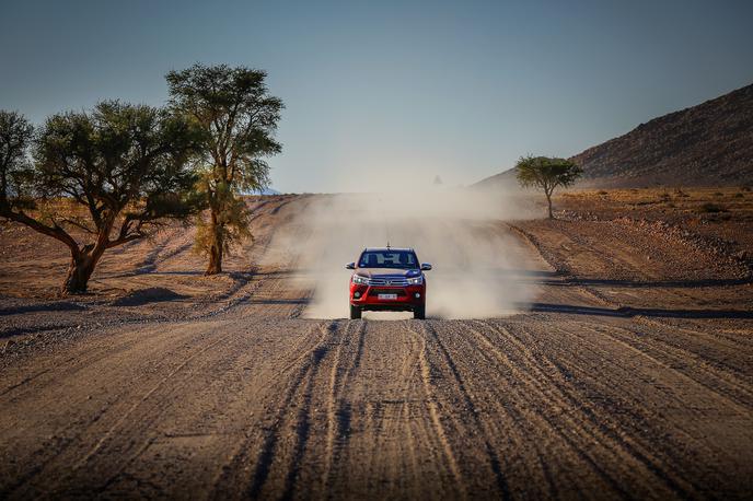 Peščene avtoceste Afrike - prah Nambijie | Foto Toyota