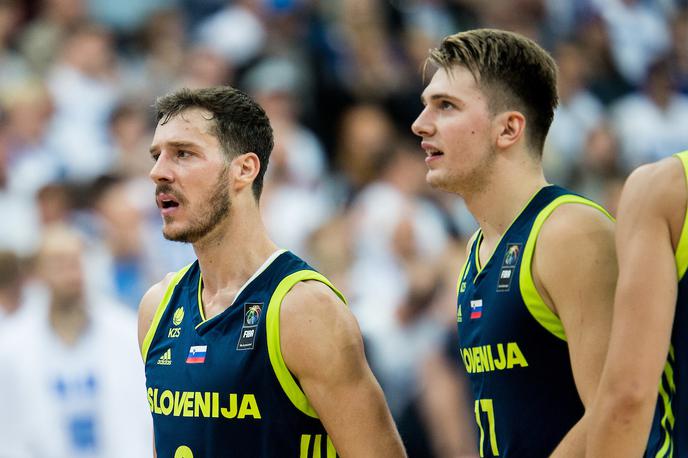 Goran Dragić Luka Dončić | Goran Dragić in Luka Dončić sta osrednji slovenski košarkarski imeni. | Foto Vid Ponikvar