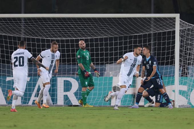 Žan Vipotnik, ki je v začetno enajsterico vskočil namesto Benjamina Šeška, je za zadetek potreboval le štiri minute.  | Foto: Guliverimage