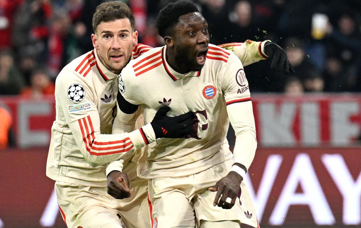 Bayern München Alphonso Davies | Alphonso Davies je zadel v 94. minuti za remi Bayerna proti Celticu 1:1. | Foto Reuters