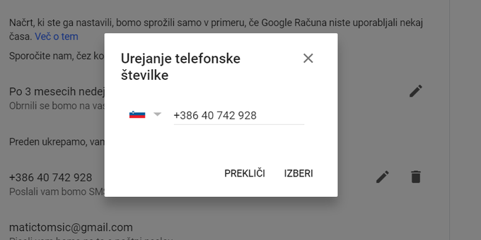 Google Načrt | Foto: Matic Tomšič