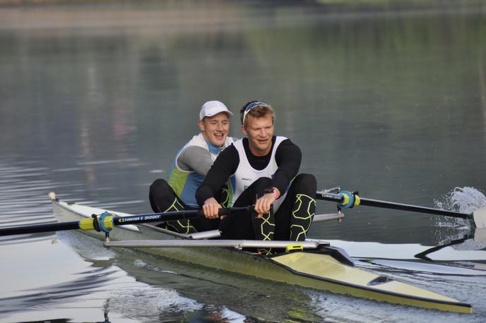 Jaka Čas in Nik Krebs | Na svetovnem prvenstvu bodo sodelovali štirje slovenski čolni. | Foto Dušan Jurše