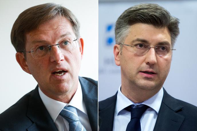 Miro Cerar, Andrej Plenković. | Foto STA