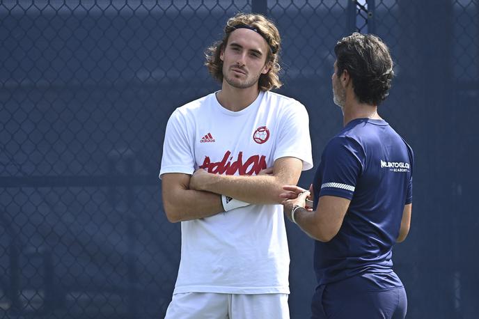 Stefanos Cicipas, Patrick Mouratoglou | Foto Guliverimage