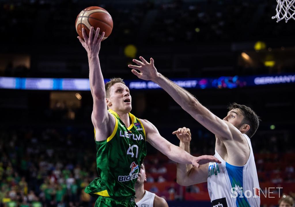 Slovenija : Litva slovenska košarkarska reprezentanca Eurobasket 2022