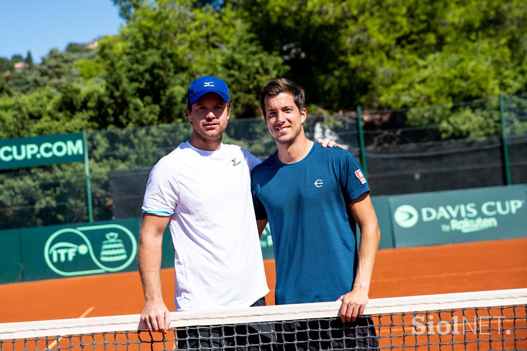 Davisov pokal Kavčič Bedene zadnja tekma