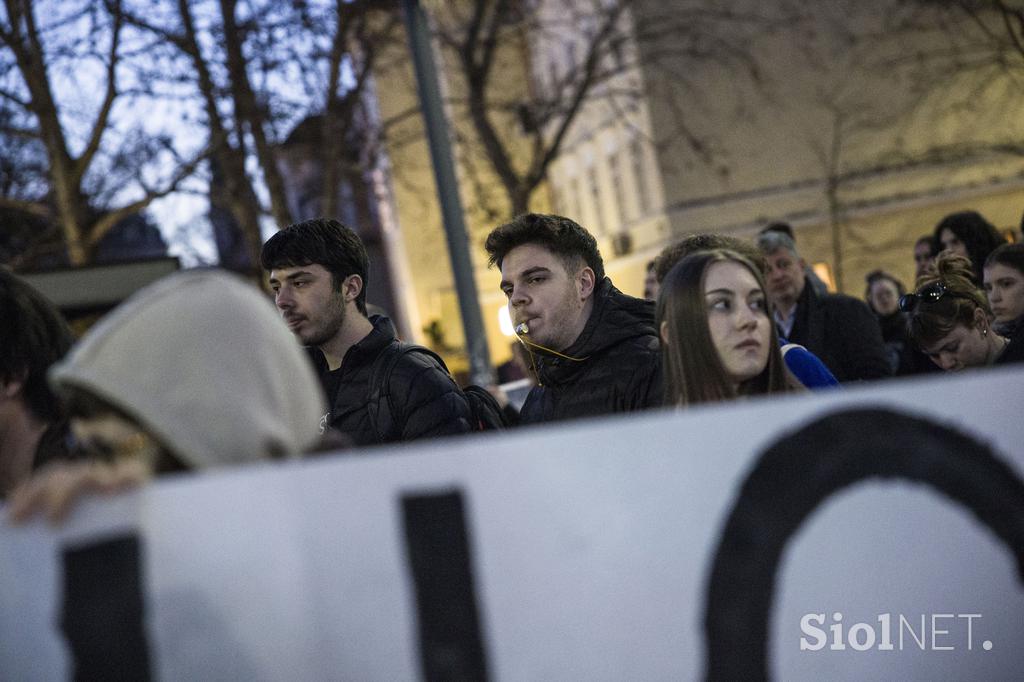 Protestni shod Janković