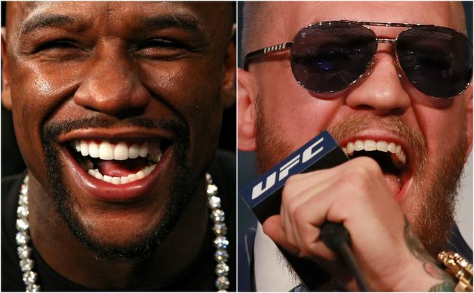 Floyd Mayweather in Conor McGregor se bosta v pomerila 26. avgusta. | Foto: Getty Images