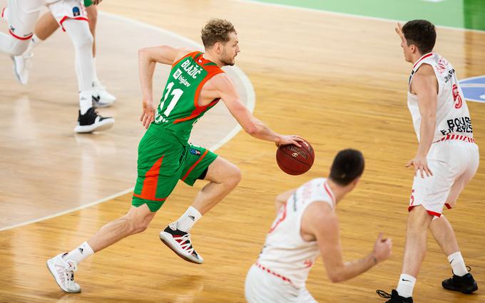 Jaka Blažič je motor ekipe Cedevite Olimpije. | Foto: Vid Ponikvar