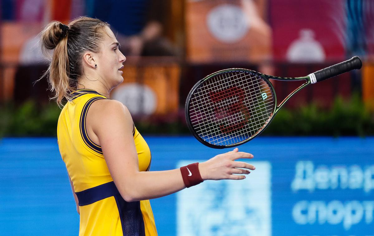 Arina Sabalenka | Arina Sabalenka je turnir v Moskvi končala v četrtfinalu. | Foto Guliverimage