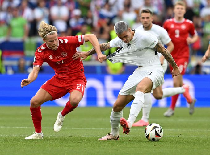 Euro 2024 Slovenija Danska | Foto: Reuters