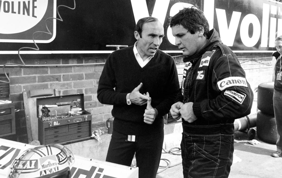 Alan Jones Frank Williams | Frank Williams in njegov prvi svetovni prvak Alan Jones | Foto Guliver Image