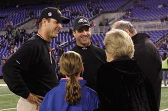 Super Bowl je letos lahko bowl bratov Harbaugh